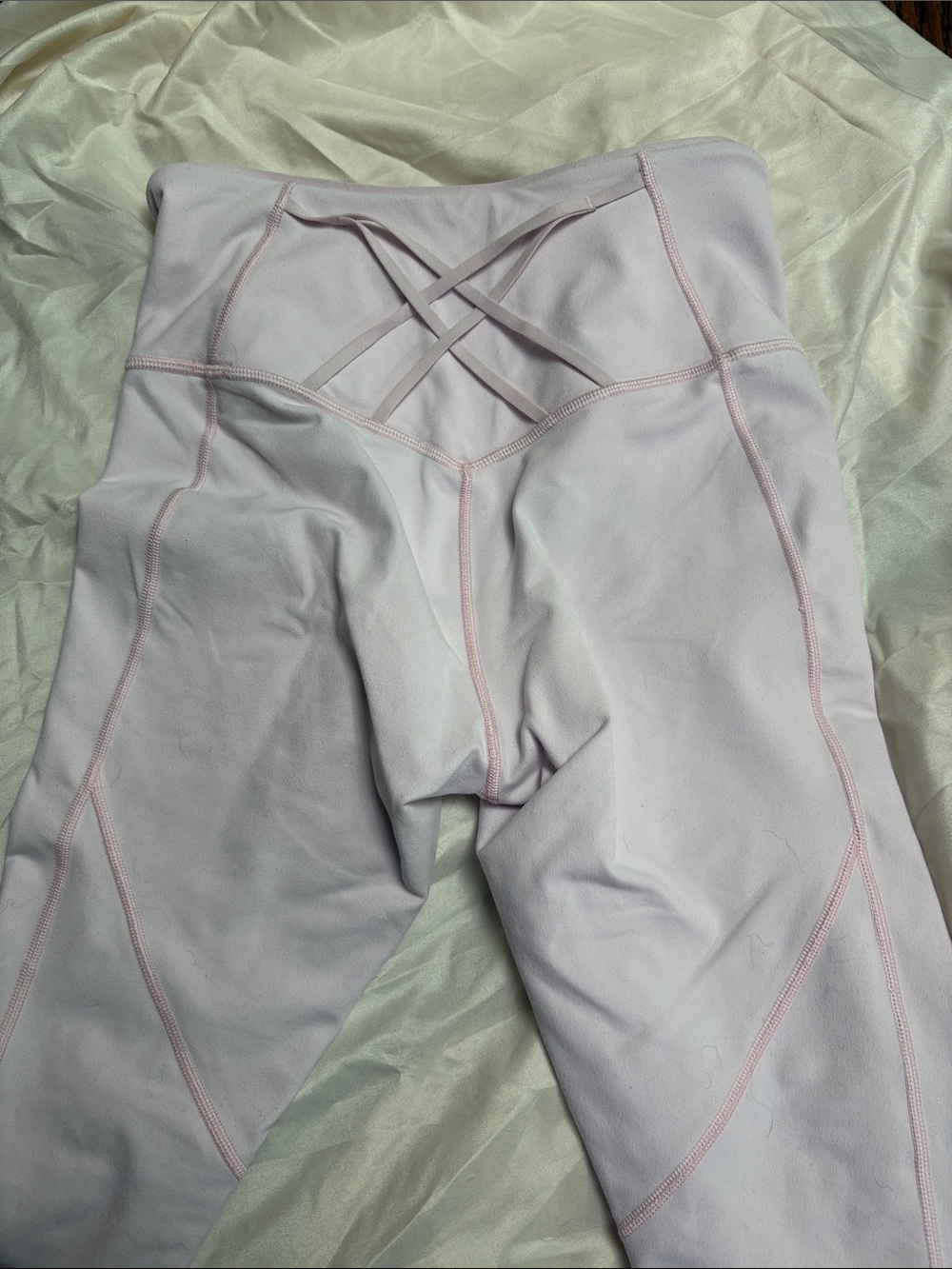 Fabletics Light Pink powerhold Leggings - Picture 2 of 3